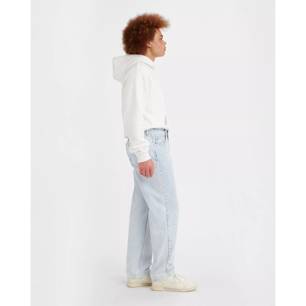Levis SilverTab Loose Fit Light Wash Blue Denim Jeans Mens 30x30